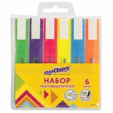 Набор текстовыделителей Colorstar 1-4 мм 6 цветов 151709 (3)