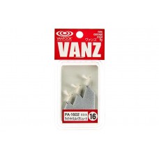 Нахлыстовые мушки Vanfook Parachute 1602, 3 шт