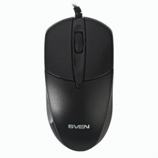 Мышь проводная оптическая USB + PS/2 Sven RX-112 (SV-03200112UPSB)