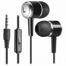 Наушники с микрофоном (гарнитура) вкладыши проводные Defender Pulse 427 (63427)