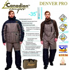 Зимний костюм для рыбалки Canadian Camper Denwer Pro Black/Stone XL/(52-54), 180/188 4630049514273