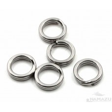 Заводное кольцо Namazu, цв. Cr, р. 1 ( d=11,5 mm), до 43 кг 10 шт N-FT-RA1 в СПб, Санкт-Петербурге