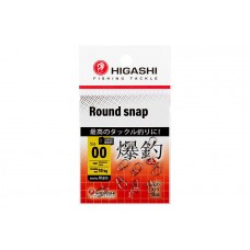 Карабин Higashi Round snap, р. 00, цв. SS, до 10 кг 10 шт