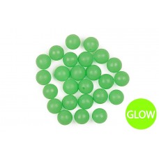 Бусина Higashi B8 Light Green Glow 8мм 25 шт