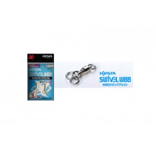 Вертлюг Xesta WBB Jiging Assist, р. 5, цв. S, до 86,1 кг 2 шт