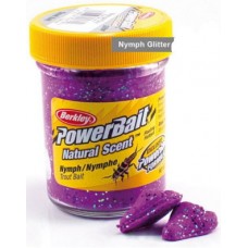 Паста форелевая Berkley 50 г Nymph Glitter (фиолетовый с блеском)