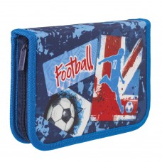 Пенал с наполнением Brauberg Football 24 предмета 229293