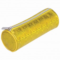 Пенал тубус Brauberg Glitter Gold 229016