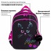 Ранец Brauberg Quadro, 3 отделения, с брелоком, Black cat, 37х28х18 см, 271358 в СПб, Санкт-Петербурге купить