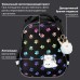 Ранец Brauberg Luminous, 2 отделения, с брелоком, Paws, светящийся, 38х29х16 см, 271366 в СПб, Санкт-Петербурге купить