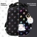 Ранец Brauberg Luminous, 2 отделения, с брелоком, Paws, светящийся, 38х29х16 см, 271366 в СПб, Санкт-Петербурге купить