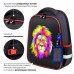Ранец Brauberg FIT, 2 отделения, Colorful lion, 38х27х14 см, 270618 в СПб, Санкт-Петербурге купить