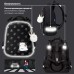 Ранец Brauberg Luminous, 2 отделения, с брелоком, Paws, светящийся, 38х29х16 см, 271366 в СПб, Санкт-Петербурге купить
