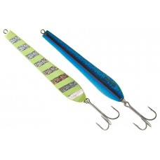 Пилькер Asari Norwegian 600г цвет 02 Silver Blue (Lumo Zebra)