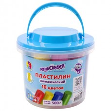 Пластилин в ведерке Подводный Мир 10 цветов 500 г 105861 (4)