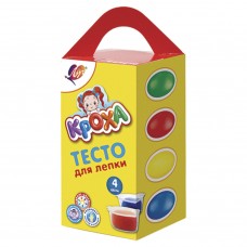 Тесто для лепки Луч 4 цвета 280 г 26С 1590-08