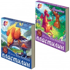 Пластилин восковой Луч Фантазия 12 цветов 180 г со стеком 25С1523-08