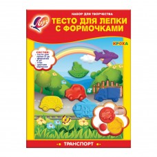 Тесто для лепки Луч Транспорт 6 цветов 360 г 26С 1625-08