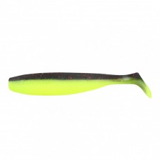 Виброхвост Yaman PRO Sharky Shad, р.5,5 inch, цв. 32 - Black Red Flake/Chartreuse, 5 шт  YP-SS55-32