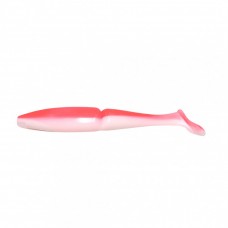 Виброхвост Yaman PRO Mamura, р.5 inch, цвет #27 - Red White (уп. 4 шт.) YP-M5-27