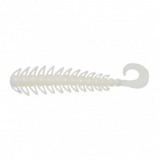Твистер Yaman PRO Ruff, р.4 inch, цвет #01 - White (уп. 5 шт.) YP-R4-01