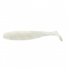 Виброхвост Yaman PRO Sharky Shad, р.4,5 inch, цвет #01 - White (уп 5 шт.) YP-SS45-01