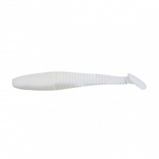 Виброхвост Yaman PRO Flatter Shad, р.2 inch, цвет #01 - White (уп. 6 шт.) YP-FS2-01