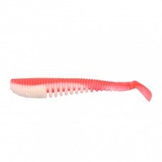 Виброхвост Yaman PRO Legend Minnow, р.3,5 inch, цвет #27 - Red White (уп. 5 шт.) YP-LM35-27