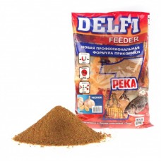 Прикормка Delfi Feeder Река 800г Чеснок DFG-301