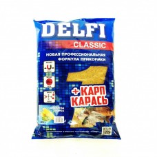Прикормка Delfi Classic Карп-Карась 800г Кукуруза/Горох DFG-055