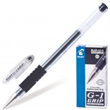 Ручка гелевая с грипом Pilot G-1 Grip 0,3 мм черная BLGP-G1-5/140197 (12) в СПб, Санкт-Петербурге