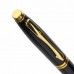 Ручка подарочная шариковая Brauberg De Luxe Black линия 0,7 мм синяя 141411 (2) в СПб, Санкт-Петербурге купить