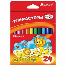Фломастеры Гамма Мультики 24 цвета 180319_07