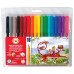Фломастеры смываемые трехгранные KOH-I-NOOR 18 цветов 771002AH04TERU/150656 (3) в СПб, Санкт-Петербурге купить