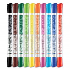 Фломастеры смываемые двусторонние Maped Color'Peps Duo 10 цветов 849010