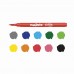 Фломастеры смываемые с наконечником-кистью Carioca Super Brush 10 цветов 42937 в СПб, Санкт-Петербурге купить