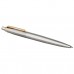 Ручка гелевая Parker Jotter Stainless Steel GT с позолотой 2020647 в СПб, Санкт-Петербурге купить