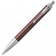 Ручка шариковая Parker IM Premium Brown CT с гравировкой 1931679