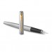 Ручка перьевая Parker Jotter Stainless Steel GT с позолотой 2030948/142939 (1) в СПб, Санкт-Петербурге купить
