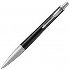 Ручка шариковая Parker Urban Premium Ebony Metal CT с гравировкой 1931615