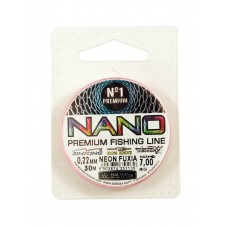 Леска Balsax Nano neon FUXIA Box 30м 0,22 (7кг)