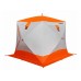 Зимняя палатка куб Пингвин Призма Премиум Strong (белый/оранжевый) в СПб, Санкт-Петербурге купить