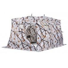 Зимняя палатка куб Higashi Double Winter Camo Pyramid Hot трехслойная