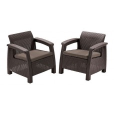 Кресла садовые Corfu II Duo 17197993B (2 шт) в СПб, Санкт-Петербурге купить