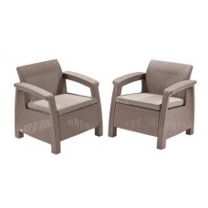 Кресла садовые Corfu II Duo 17197993C (2 шт) в СПб, Санкт-Петербурге купить