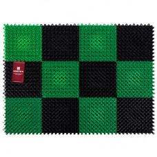 Грязезащитный коврик Vortex Травка 42х56 см черно-зеленый 23001
