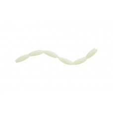 Приманка личинка Nikko Fly Larvae M 46мм цвет White, 30 шт