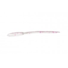 Приманка червь Nikko Dappy Pin Straight 48мм цвет Purple Glitter, 5 шт