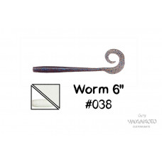Приманка червь Gary Yamamoto Worm 6
