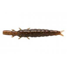 Приманка нимфа Nikko Caddisfly Larvae L 38мм цвет Green Pumpkin, 5 шт